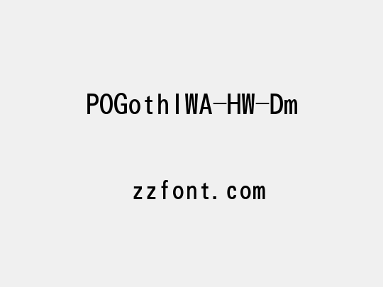 POGothIWA-HW-Dm