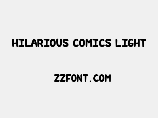 Hilarious Comics light