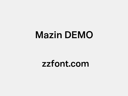 Mazin DEMO