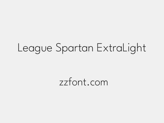 League Spartan ExtraLight