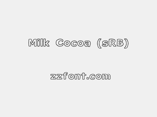 Milk Cocoa (sRB)