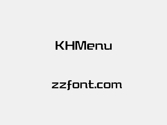 KHMenu