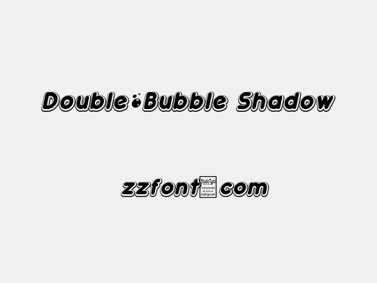 Double•Bubble Shadow