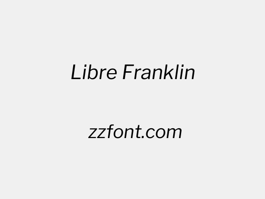 Libre Franklin
