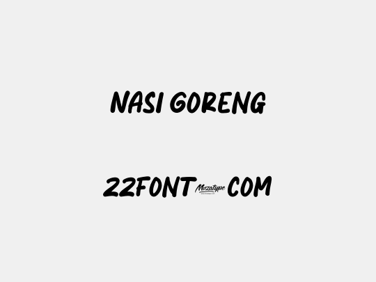 Nasi Goreng