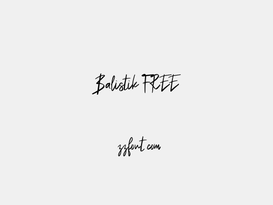Balistik FREE