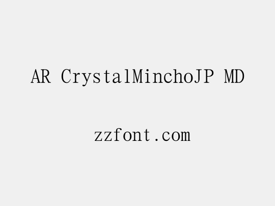 AR CrystalMinchoJP MD