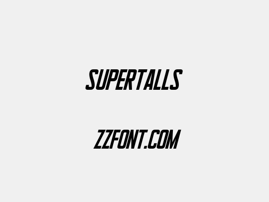 Supertalls
