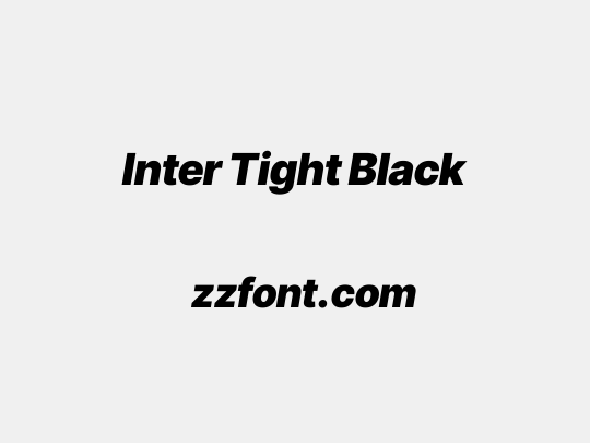 Inter Tight Black
