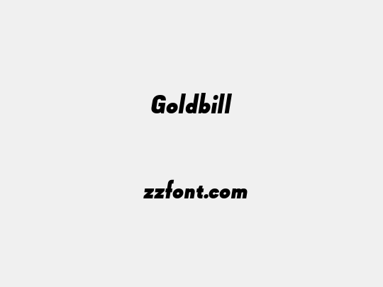 Goldbill