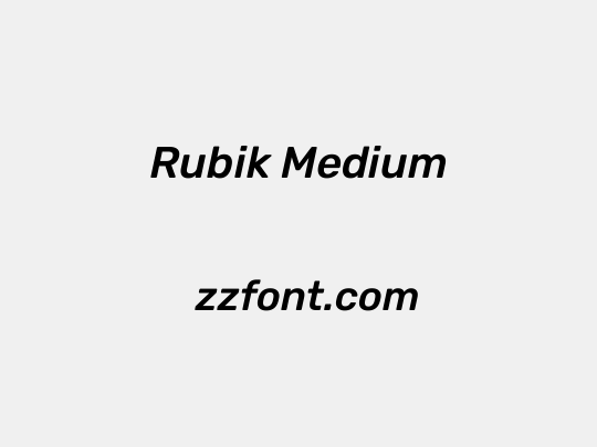 Rubik Medium