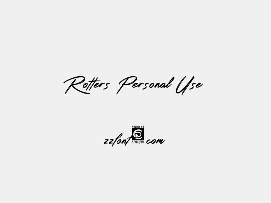 Rotters Personal Use