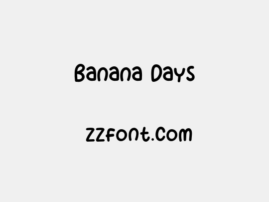 Banana Days