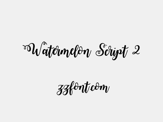 Watermelon Script 2