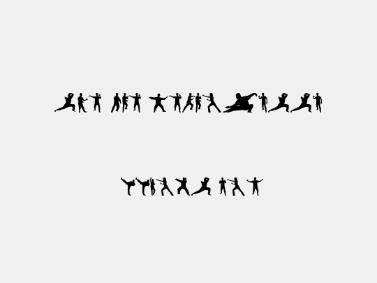 Tai-Chi Silhouette