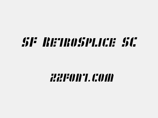 SF RetroSplice SC