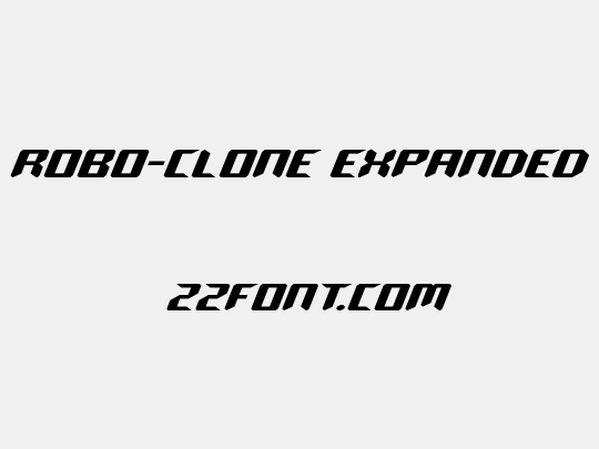 Robo-Clone Expanded