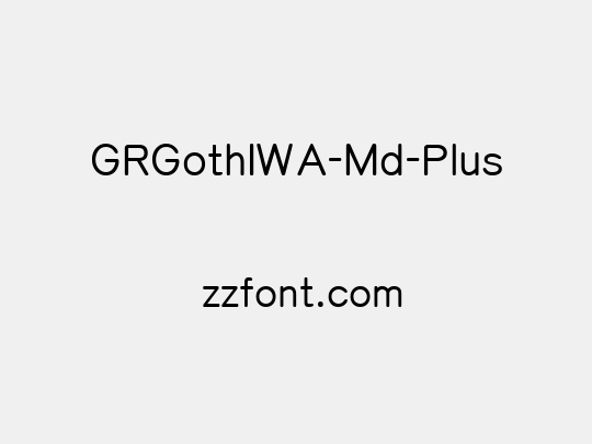 GRGothIWA-Md-Plus