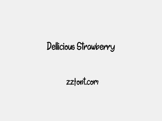 Dellicious Strawberry