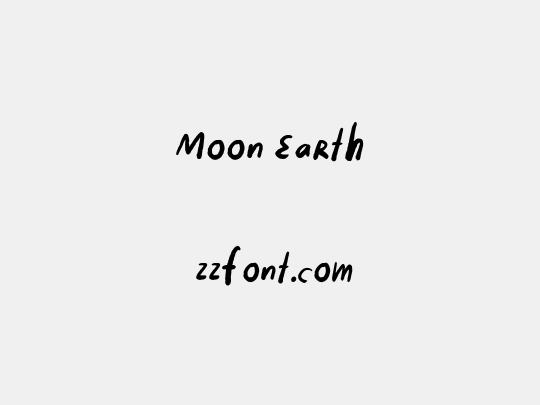 Moon Earth