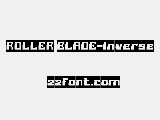 ROLLER BLADE-Inverse