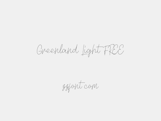 Greenland Light FREE