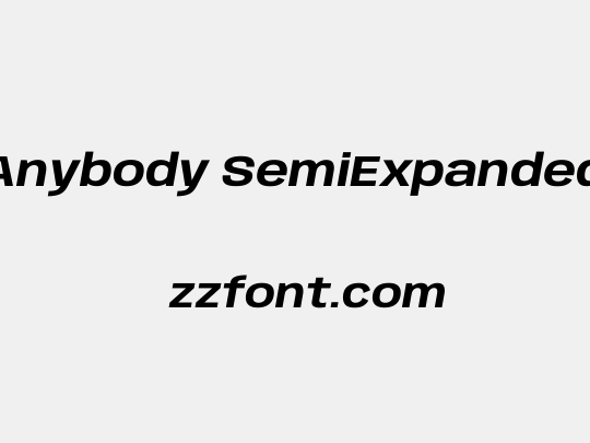 Anybody SemiExpanded