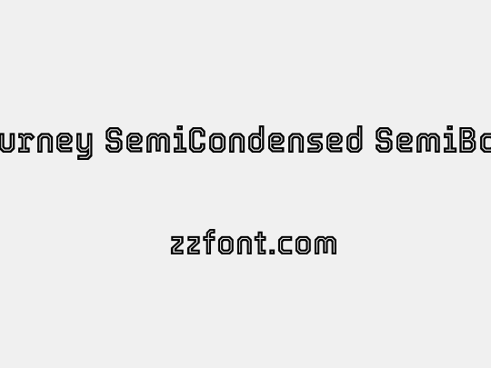 Tourney SemiCondensed SemiBold