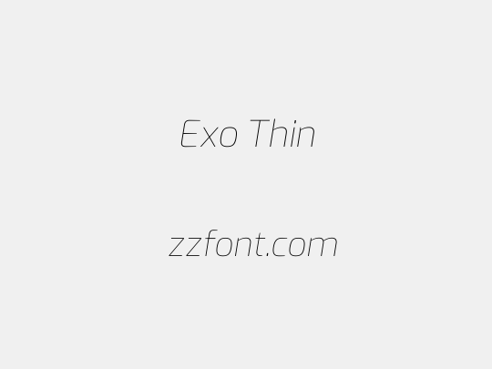 Exo Thin