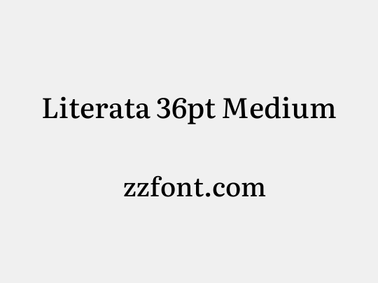 Literata 36pt Medium