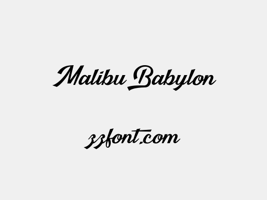 Malibu Babylon