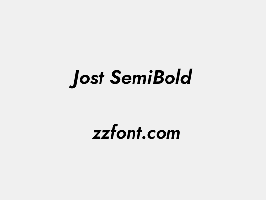 Jost SemiBold