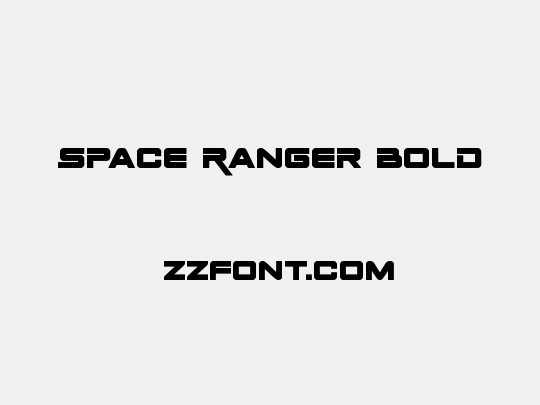 Space Ranger Bold