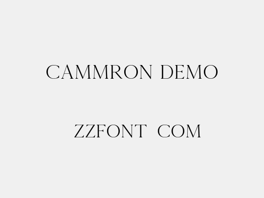 Cammron Demo