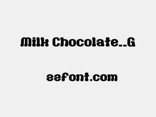 Milk Chocolate__G