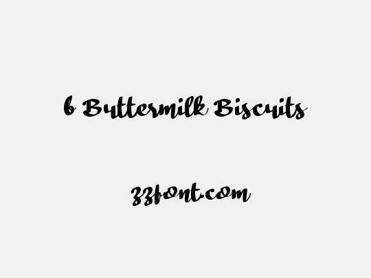 b Buttermilk Biscuits