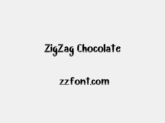ZigZag Chocolate