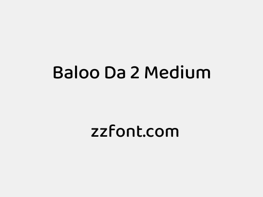 Baloo Da 2 Medium