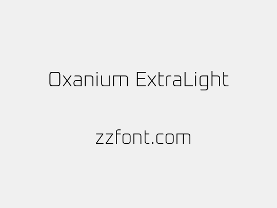 Oxanium ExtraLight