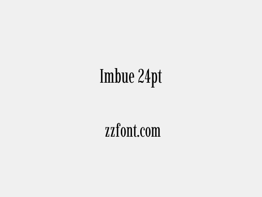 Imbue 24pt
