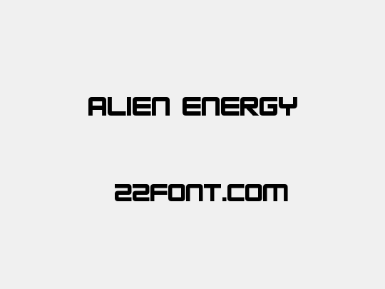 Alien Energy