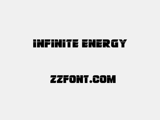 Infinite Energy