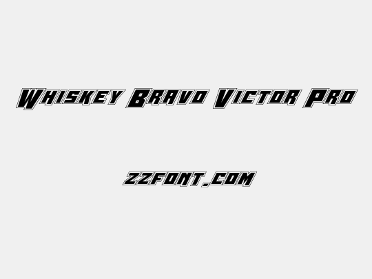 Whiskey Bravo Victor Pro
