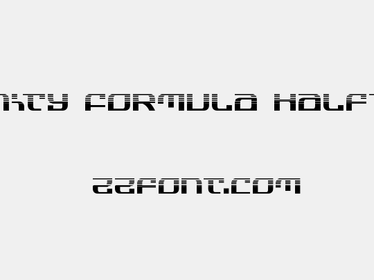 Infinity Formula Halftone