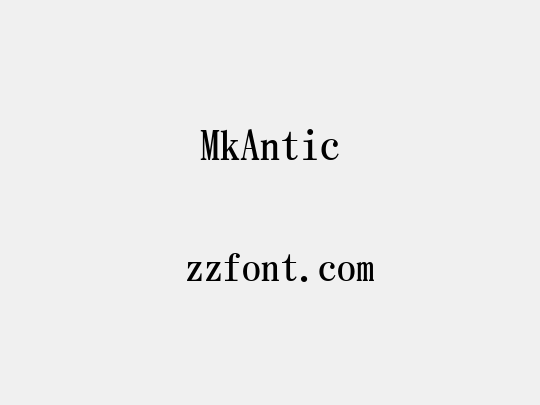MkAntic