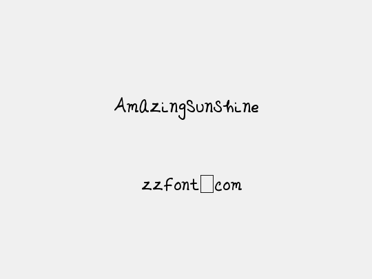 AmazingSunshine