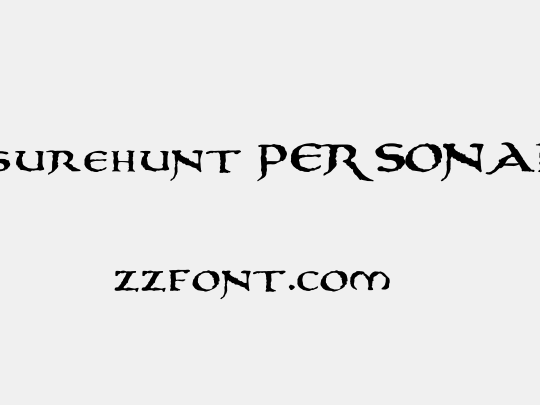 Treasurehunt PERSONAL USE