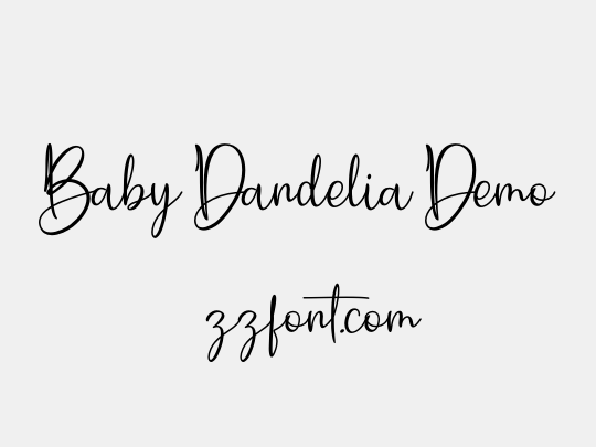 Baby Dandelia Demo