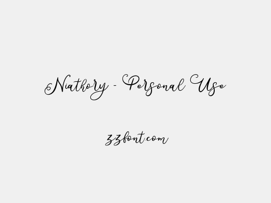 Niathory - Personal Use