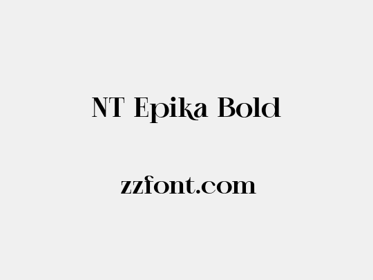 NT Epika Bold